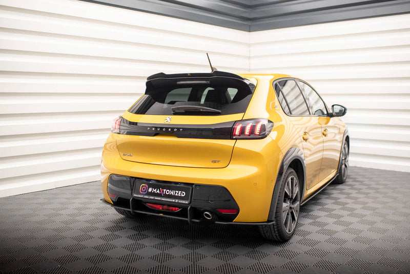 Maxton Design Street Pro Heck Diffusor Seite Peugeot 208 GT Mk2