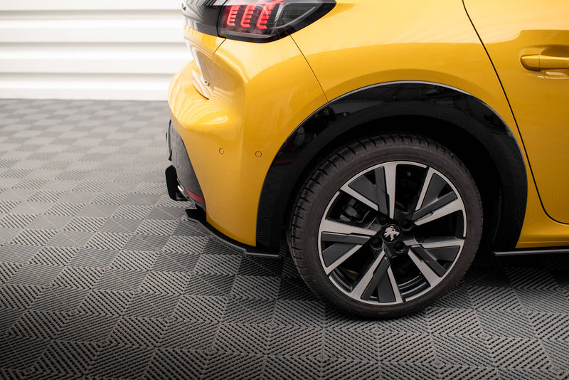 Maxton Design Street Pro Heck Diffusor Seite Peugeot 208 GT Mk2