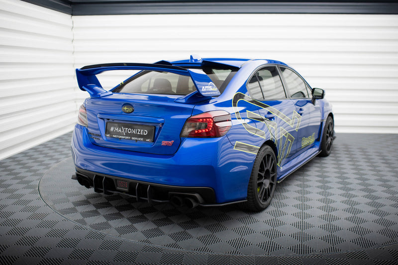 Maxton Design Street Pro Heck Diffusor Seite  Subaru WRX STI Mk1