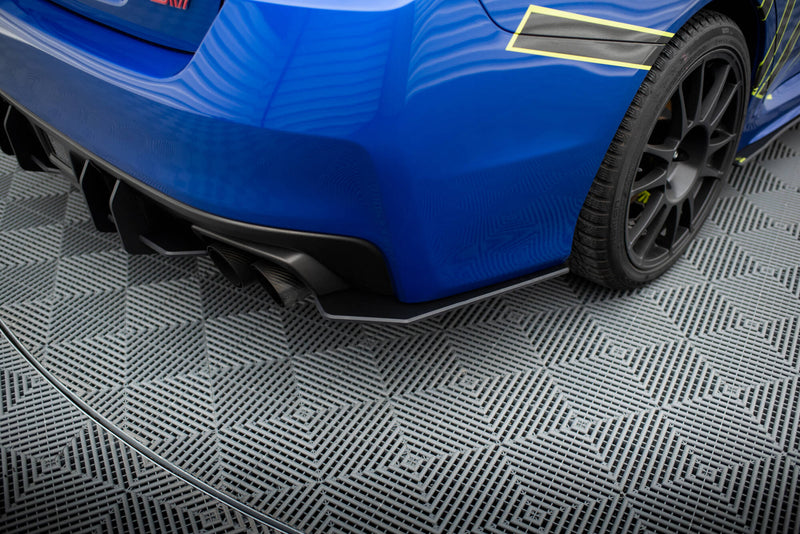 Maxton Design Street Pro Heck Diffusor Seite  Subaru WRX STI Mk1