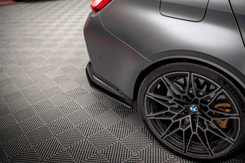 Maxton Design Street Pro Heck Diffusor Seite BMW M3 G80