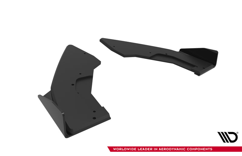 Maxton Design Street Pro Rear Diffuser Side V.1 + Flaps BMW M135i F70