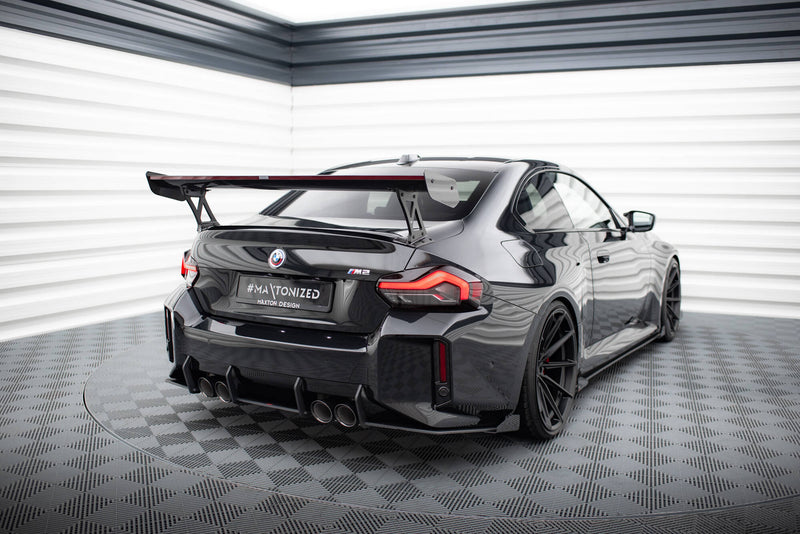 Maxton Design Street Pro Heck Diffusor Seite V.1 + Flaps BMW M2 G87