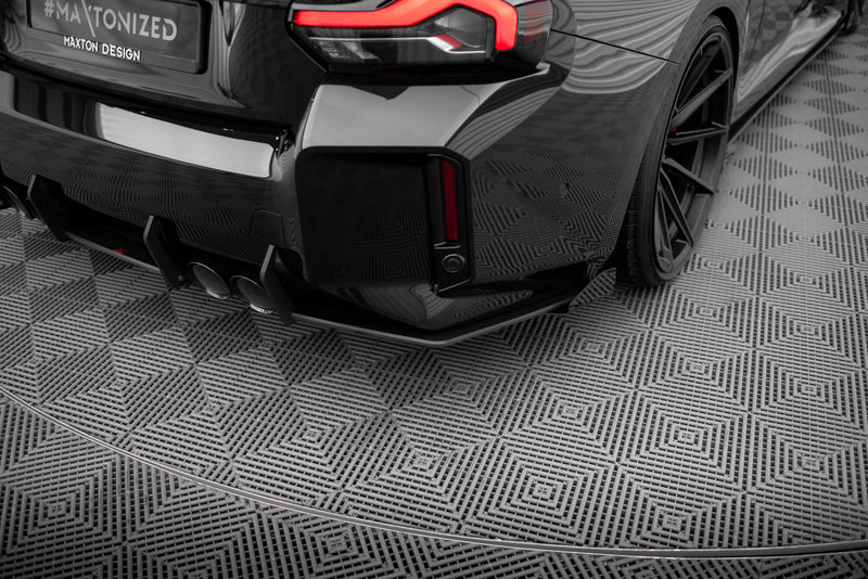 Maxton Design Street Pro Heck Diffusor Seite V.1 + Flaps BMW M2 G87