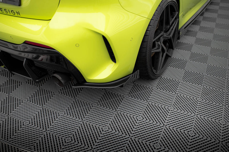 Maxton Design Street Pro Heck Diffusor Seite V.1 + Flaps V.1 BMW 1 F40 M-Pack / M135i