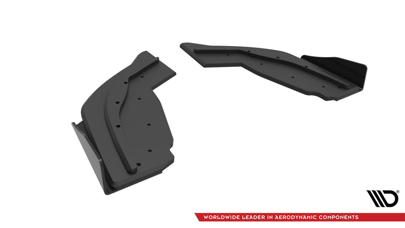 Maxton Design Street Pro Heck Diffusor Seite V.1 + Flaps V.1 BMW 1 F40 M-Pack / M135i