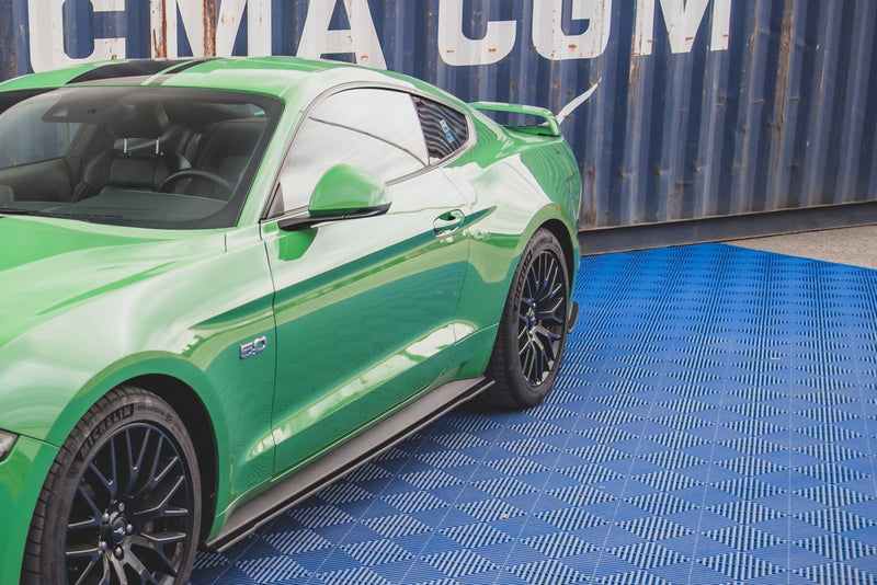 Maxton Design Street Pro Heck Diffusor Seite V.1 Ford Mustang GT Mk6 Facelift