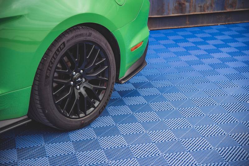 Maxton Design Street Pro Heck Diffusor Seite V.1 Ford Mustang GT Mk6 Facelift