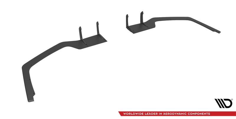 Maxton Design Street Pro Heck Diffusor Seite V.1 Honda Civic Sport Mk 10 Facelift