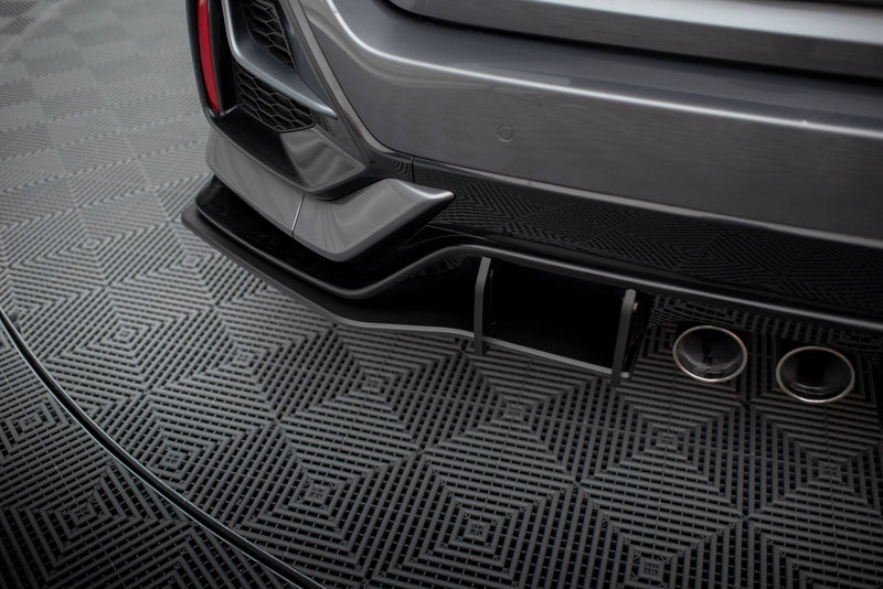 Maxton Design Street Pro Heck Diffusor Seite V.1 Honda Civic Sport Mk 10 Facelift