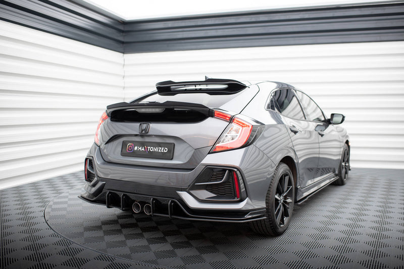 Maxton Design Street Pro Heck Diffusor Seite V.1 Honda Civic Sport Mk 10 Facelift