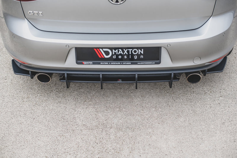 Maxton Design Street Pro Heck Diffusor Seite L + R V.1 VW Golf 7 GTI
