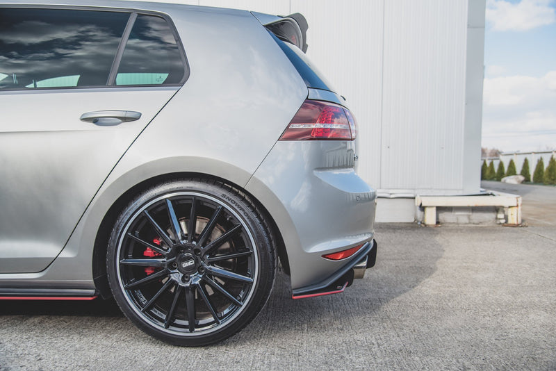 Maxton Design Street Pro Heck Diffusor Seite L + R V.1 VW Golf 7 GTI