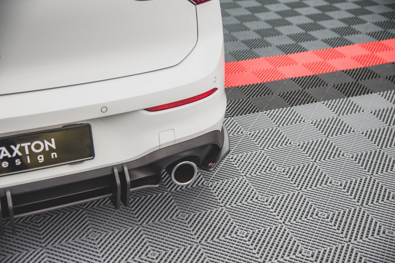 Maxton Design Street Pro Heck Diffusor Seite V.1 Volkswagen Golf GTI / GTE / R-Line Mk8