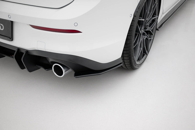 Maxton Design Street Pro Heck Diffusor Seite V.1 Volkswagen Golf GTI / GTE / R-Line Mk8