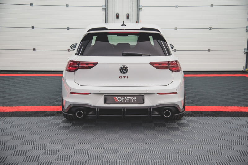 Maxton Design Street Pro Rear Diffuser Side V.1 Volkswagen Golf GTI / GTE / R-Line Mk8