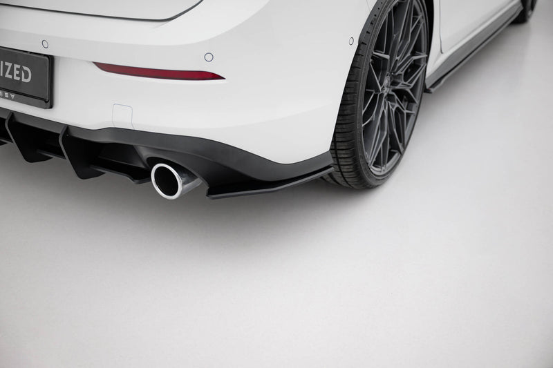 Maxton Design Street Pro Rear Diffuser Side V.1 Volkswagen Golf GTI / GTE / R-Line Mk8