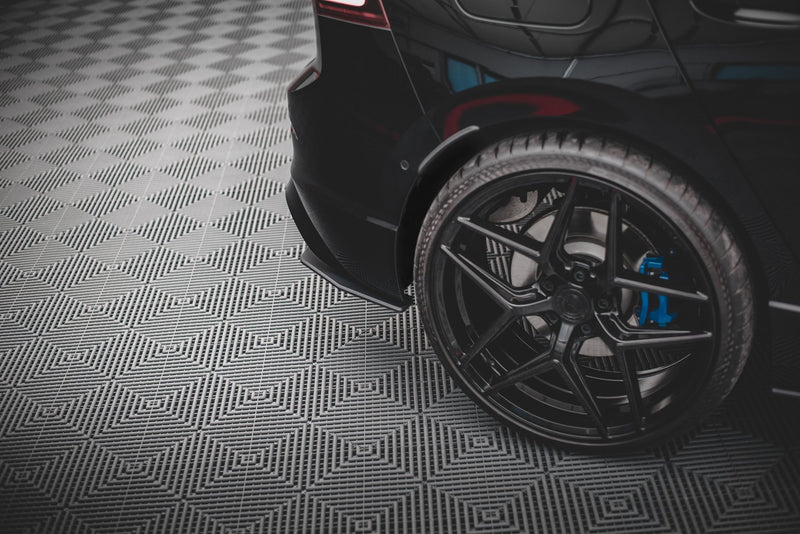 Maxton Design Street Pro Rear Diffuser Side V.1 Volkswagen Golf R Hatchback Mk8 / Mk8 Facelift