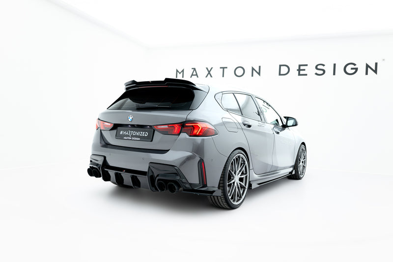 Maxton Design Street Pro Rear Diffuser Side V.2 + Flaps BMW M135i F70