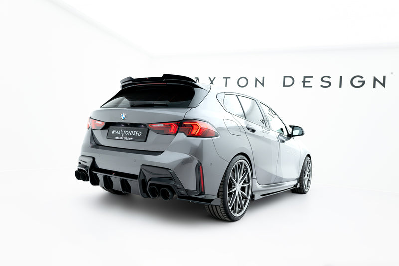 Maxton Design Street Pro Rear Diffuser Side V.2 + Flaps BMW M135i F70