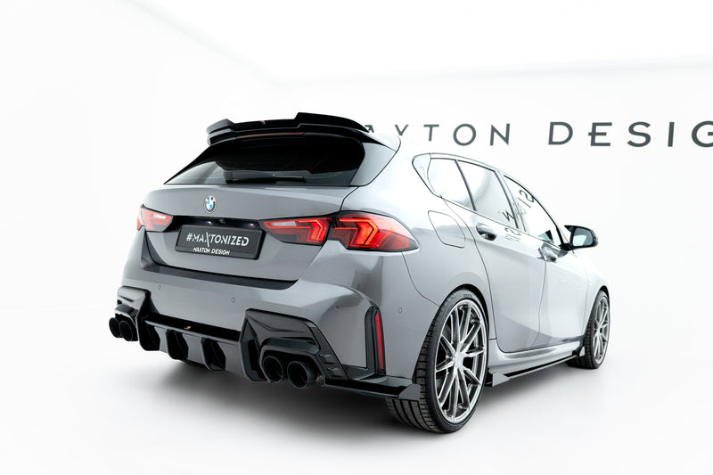 Maxton Design Street Pro Rear Diffuser Side V.2 + Flaps BMW M135i F70