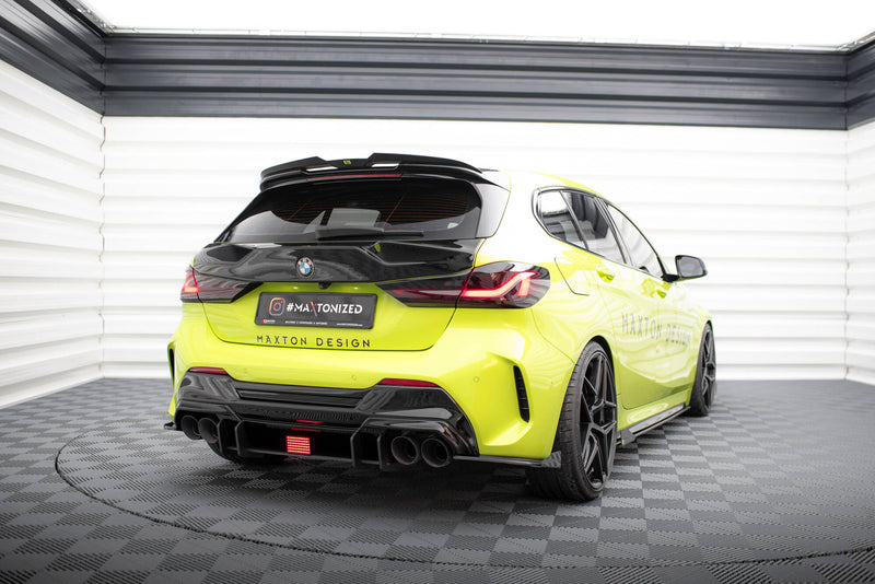 Maxton Design Street Pro Rear Diffuser Side V.2 + Flaps V.2 BMW 1 F40 M-Pack / M135i