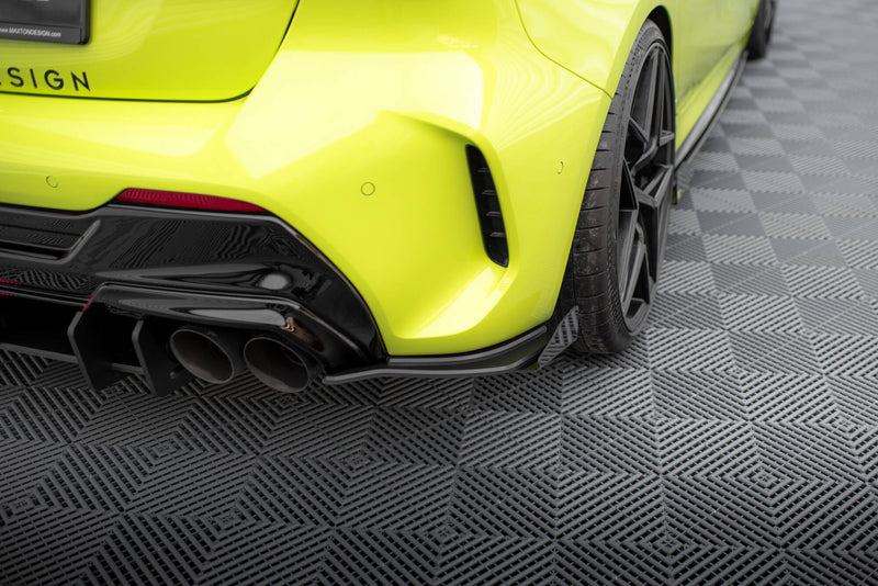 Maxton Design Street Pro Rear Diffuser Side V.2 + Flaps V.2 BMW 1 F40 M-Pack / M135i