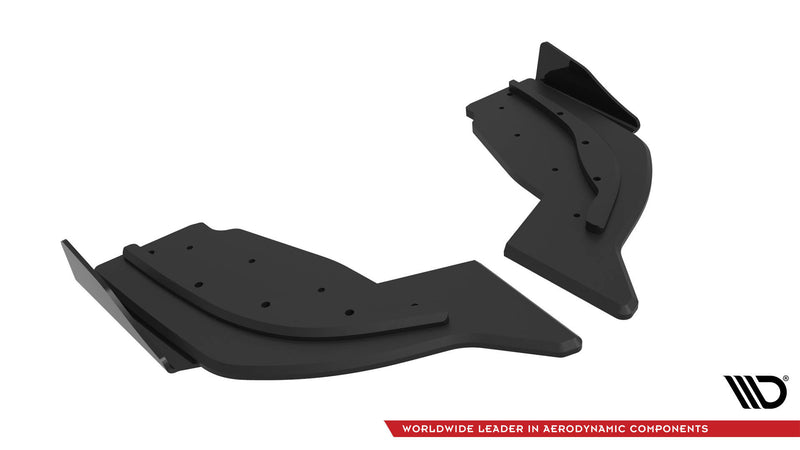 Maxton Design Street Pro Rear Diffuser Side V.2 + Flaps V.2 BMW 1 F40 M-Pack / M135i
