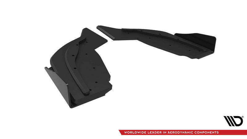 Maxton Design Street Pro Rear Diffuser Side V.2 + Flaps V.2 BMW 1 F40 M-Pack / M135i