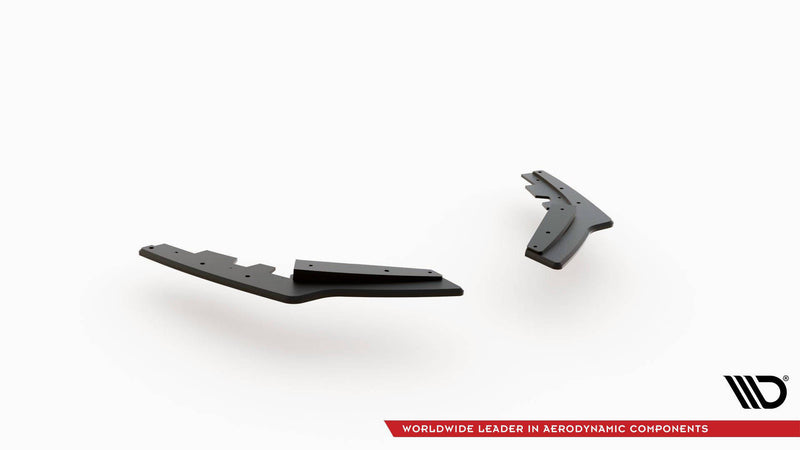 Maxton Design Street Pro Rear Diffuser Side V.2 + Flaps BMW 1 F20 M140i
