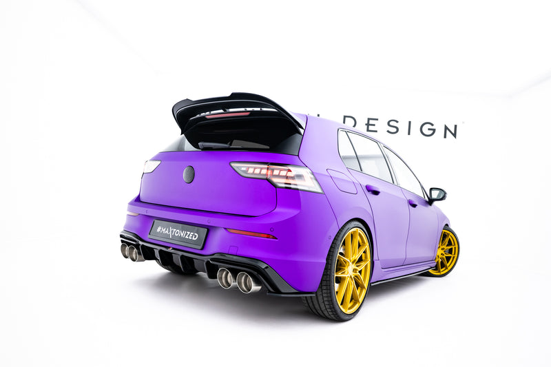 Maxton Design Street Pro Rear Diffuser Side V.2 Volkswagen Golf R Mk8 / Mk8 Facelift