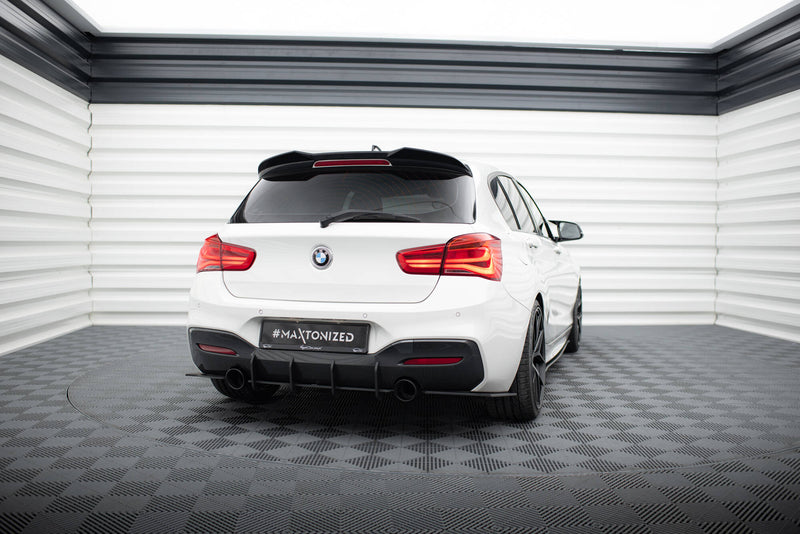 Maxton Design Street Pro Heck Diffusor Seite V.2 BMW 1 F20 M140i