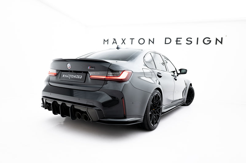 Maxton Design Street Pro Heck Diffusor Seite V.3 BMW M3 Sedan / Touring G80 / G81