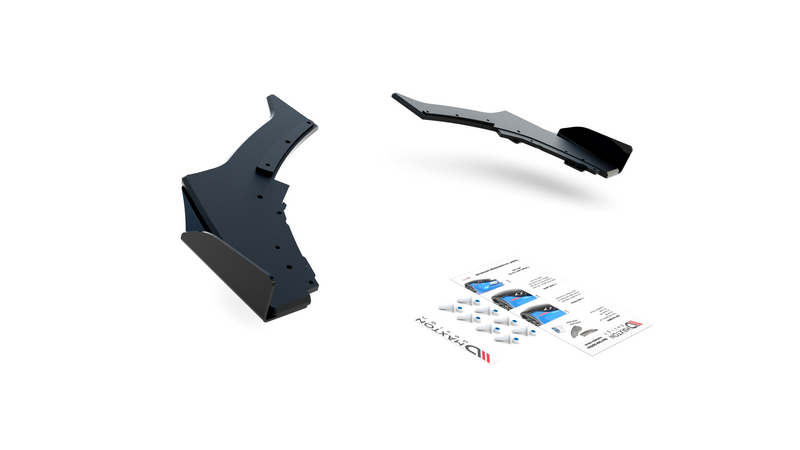 Maxton Design Street Pro Heck Diffusor Seite V.3 + Flaps BMW 1 M140i