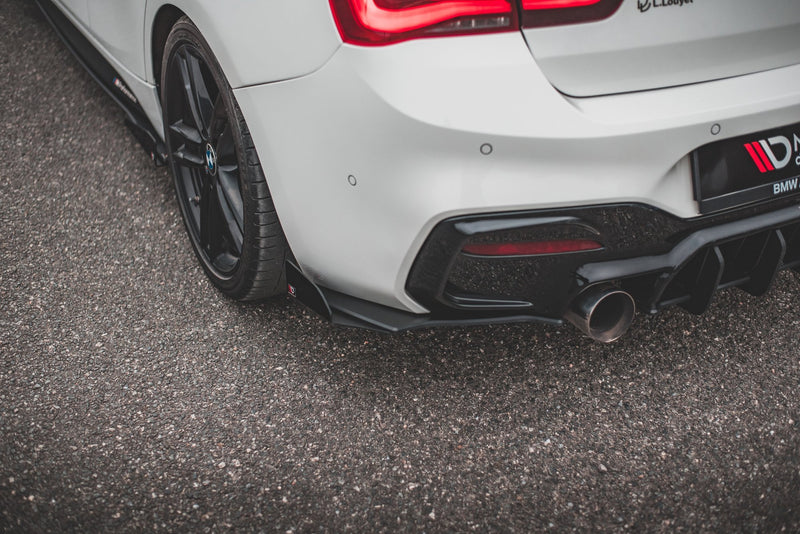 Maxton Design Street Pro Heck Diffusor Seite V.3 + Flaps BMW 1 M140i