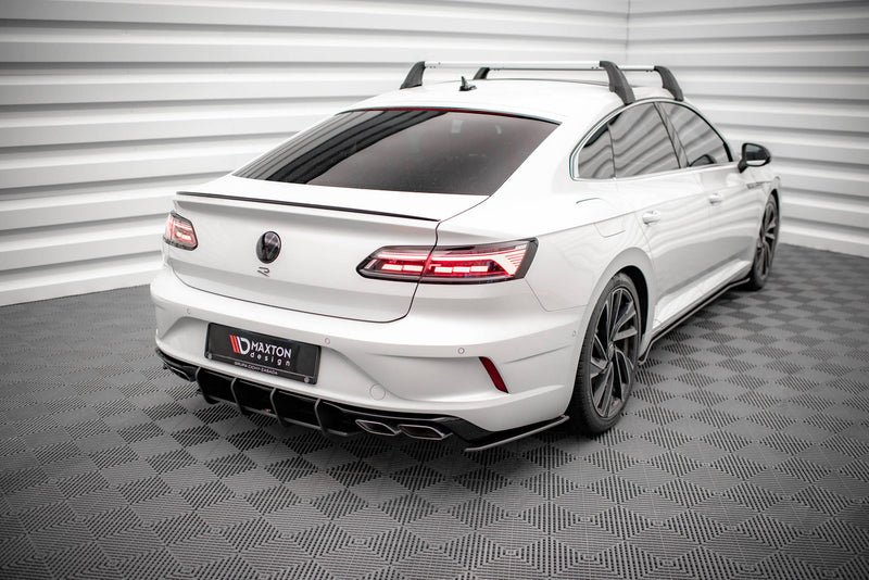 Maxton Design Street Pro Heck Diffusor Seite Volkswagen Arteon R Sedan / Shooting Brake Mk1 Faceift