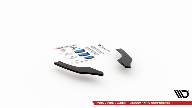 Maxton Design Street Pro Heck Diffusor Seite Volkswagen Golf GTI Clubsport Mk8