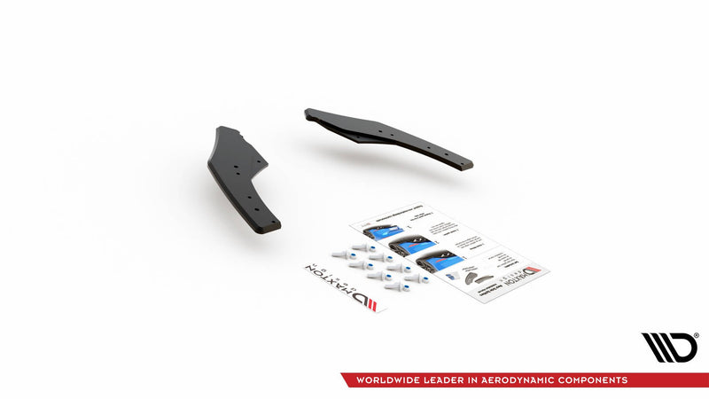 Maxton Design Street Pro Heck Diffusor Seite Volkswagen Golf GTI Clubsport Mk8
