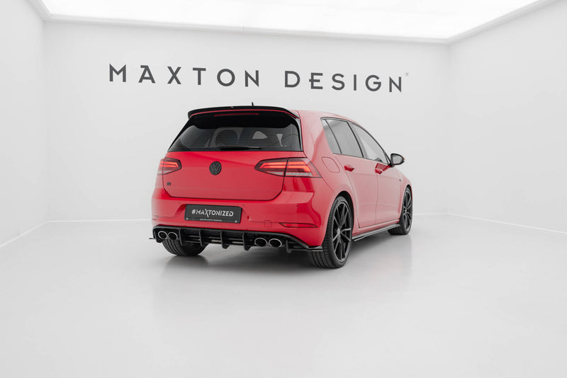 Maxton Design Street Pro Heck Diffusor Seite Volkswagen Golf R Mk7 Facelift