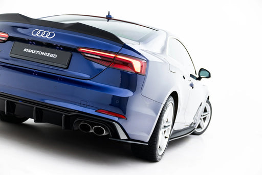 Maxton Design Street Pro Heck Diffusor Seite passend für Audi S5 Coupe F5