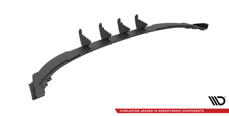 Maxton Design Rennen Haltbarkeit Heckansatz + Flaps Audi A3 Sportback 8Y