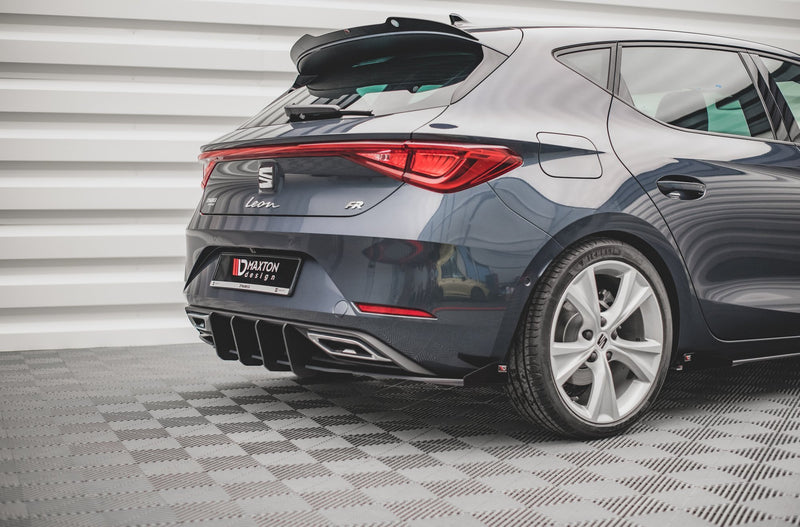 Maxton Design Street Pro Heckansatz + Flaps Seat Leon FR Hatchback Mk4