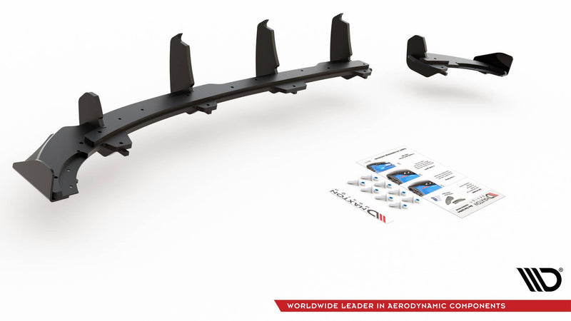Maxton Design Street Pro Heckansatz + Flaps Volkswagen Polo GTI Mk6