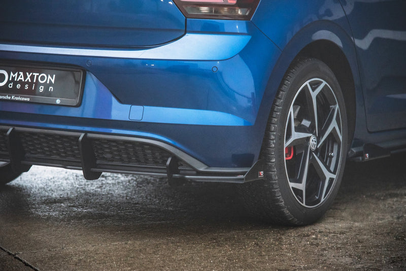Maxton Design Street Pro Heckansatz + Flaps Volkswagen Polo GTI Mk6
