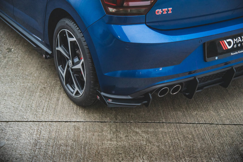 Maxton Design Street Pro Heckansatz + Flaps Volkswagen Polo GTI Mk6