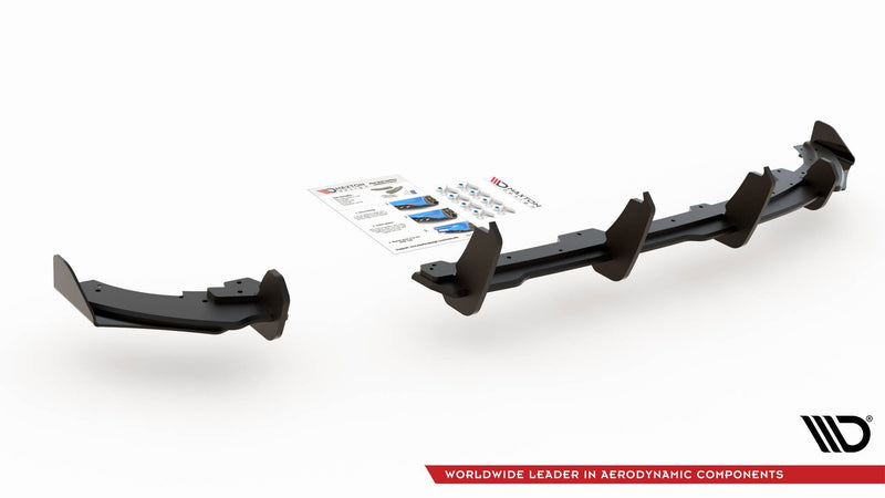 Maxton Design Street Pro Heckansatz + Flaps Volkswagen Polo GTI Mk6