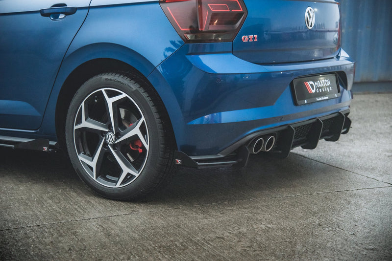 Maxton Design Street Pro Heckansatz + Flaps Volkswagen Polo GTI Mk6
