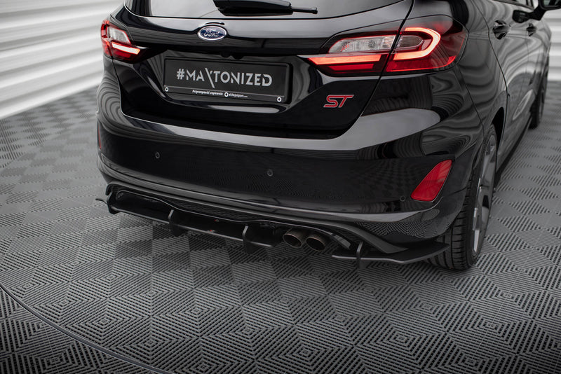 Maxton Design Rennen Haltbarkeit Heckansatz Ford Fiesta Mk8 ST