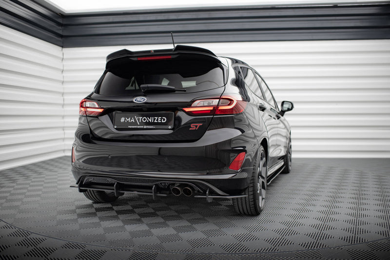 Maxton Design Rennen Haltbarkeit Heckansatz Ford Fiesta Mk8 ST