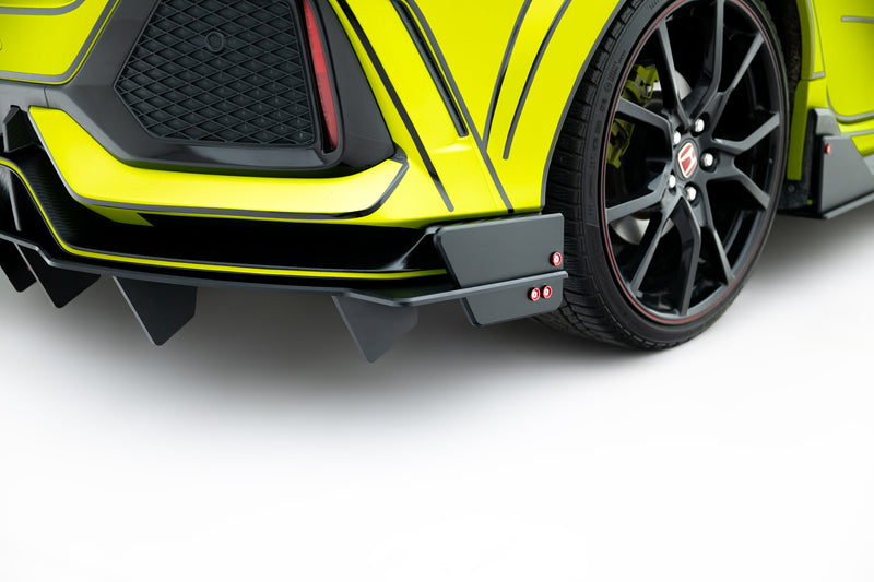 Maxton Design Rennen Haltbarkeit Heckansatz Honda Civic Type-R Mk10 / Mk10 Facelift